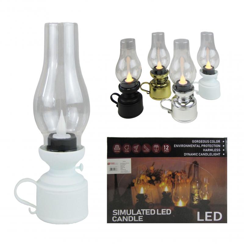 Mini lampa naftowa LED 18cm